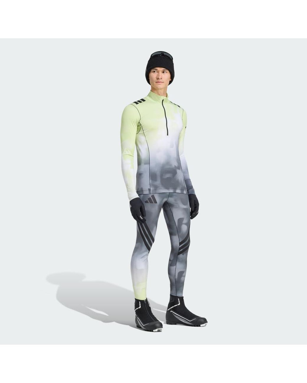Adidas Green Terrex Xperior Pro X-Country C-Ski Top for men