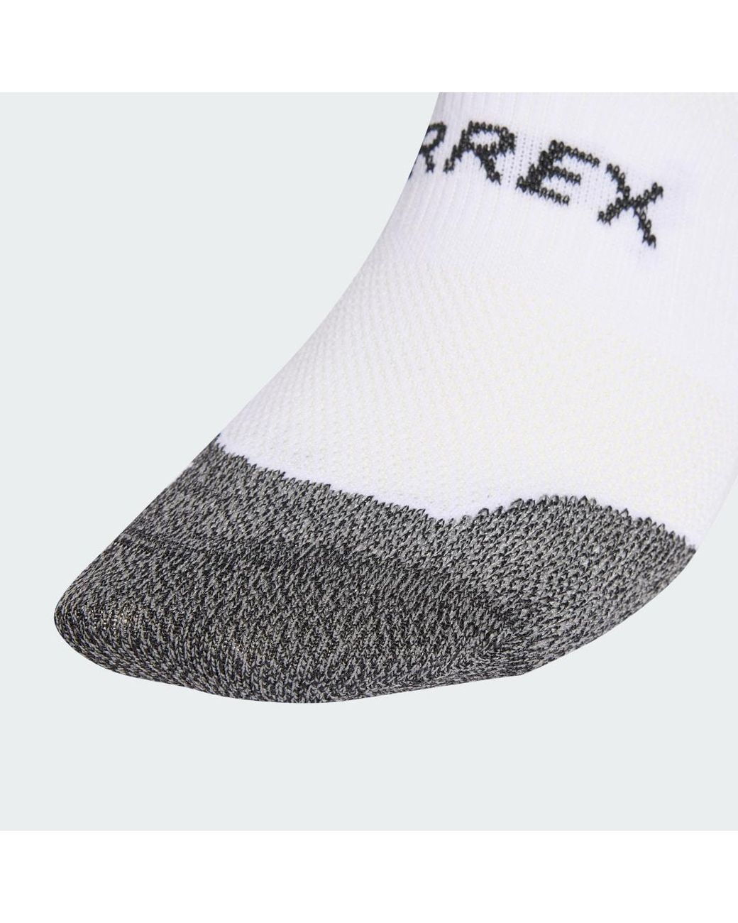 Adidas White Terrex Climacool Trail Running Speed Ankle Socks