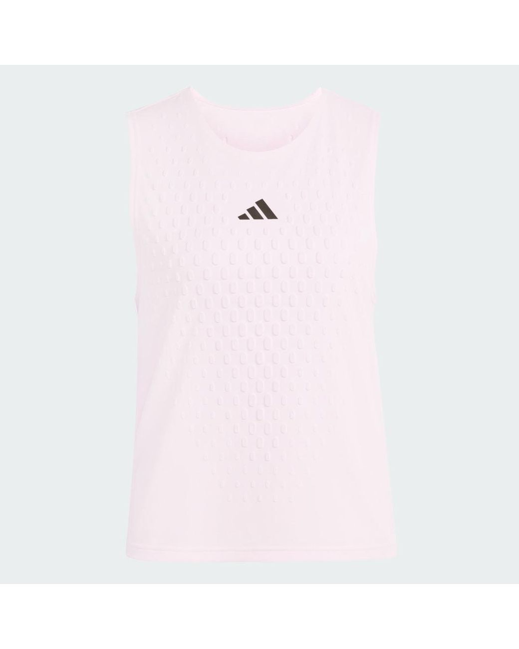 Adidas Purple Tennis Climacool+ 3D Tank Top Pro Top