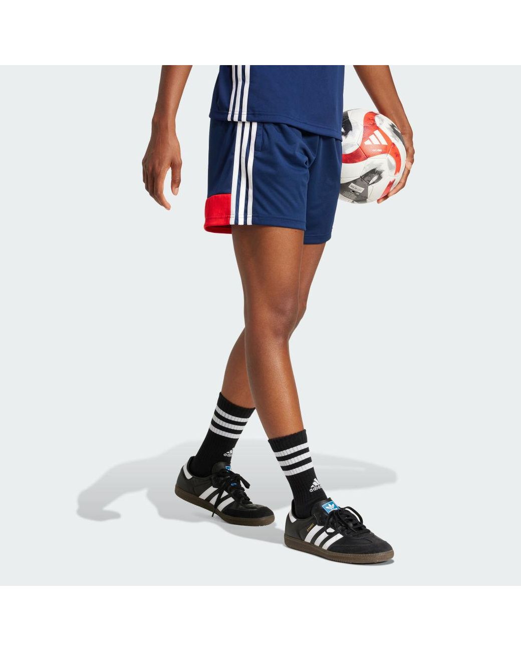 Adidas Blue Tiro 25 Essentials Shorts