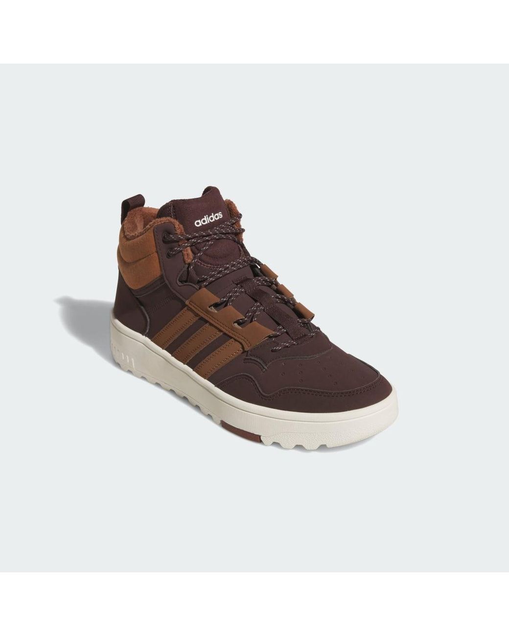 Adidas Brown Hoops 4.0 Mid Schuh