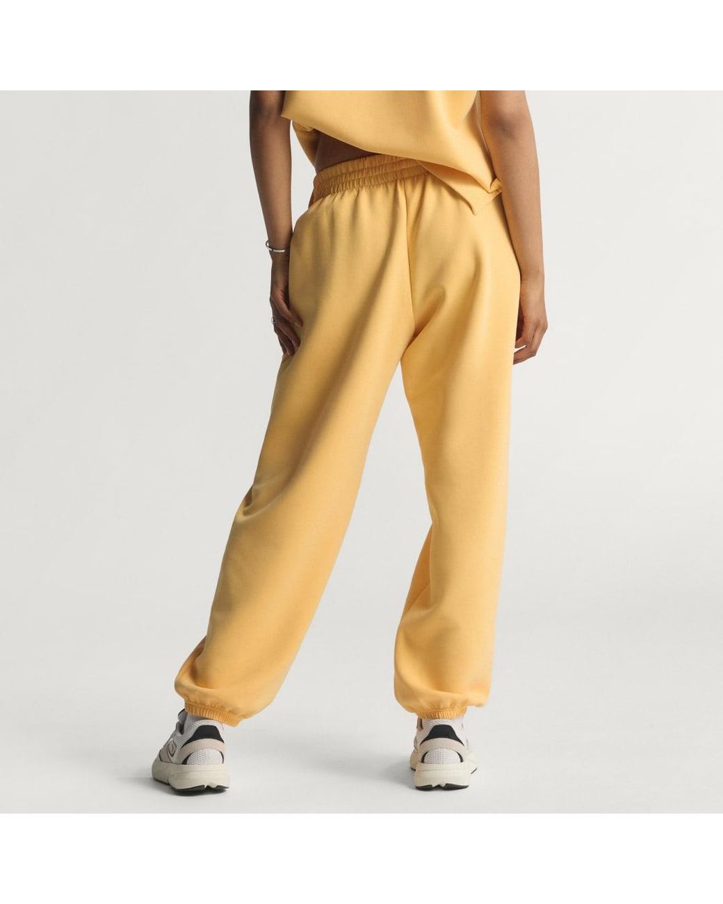 Adidas Yellow Soft Lux Loose Pant