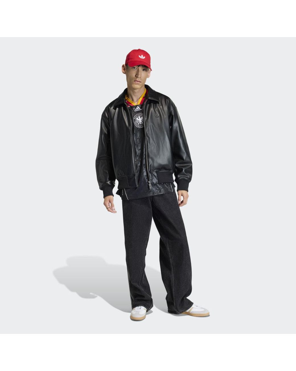Adidas Blue Firebird Adicolor Denim Pants for men