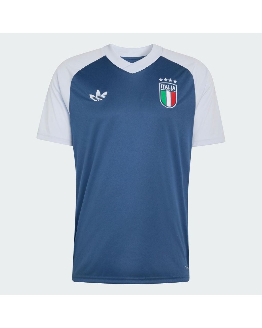 Adidas Blue Italy National Team 2026 Pre-Match Top for men