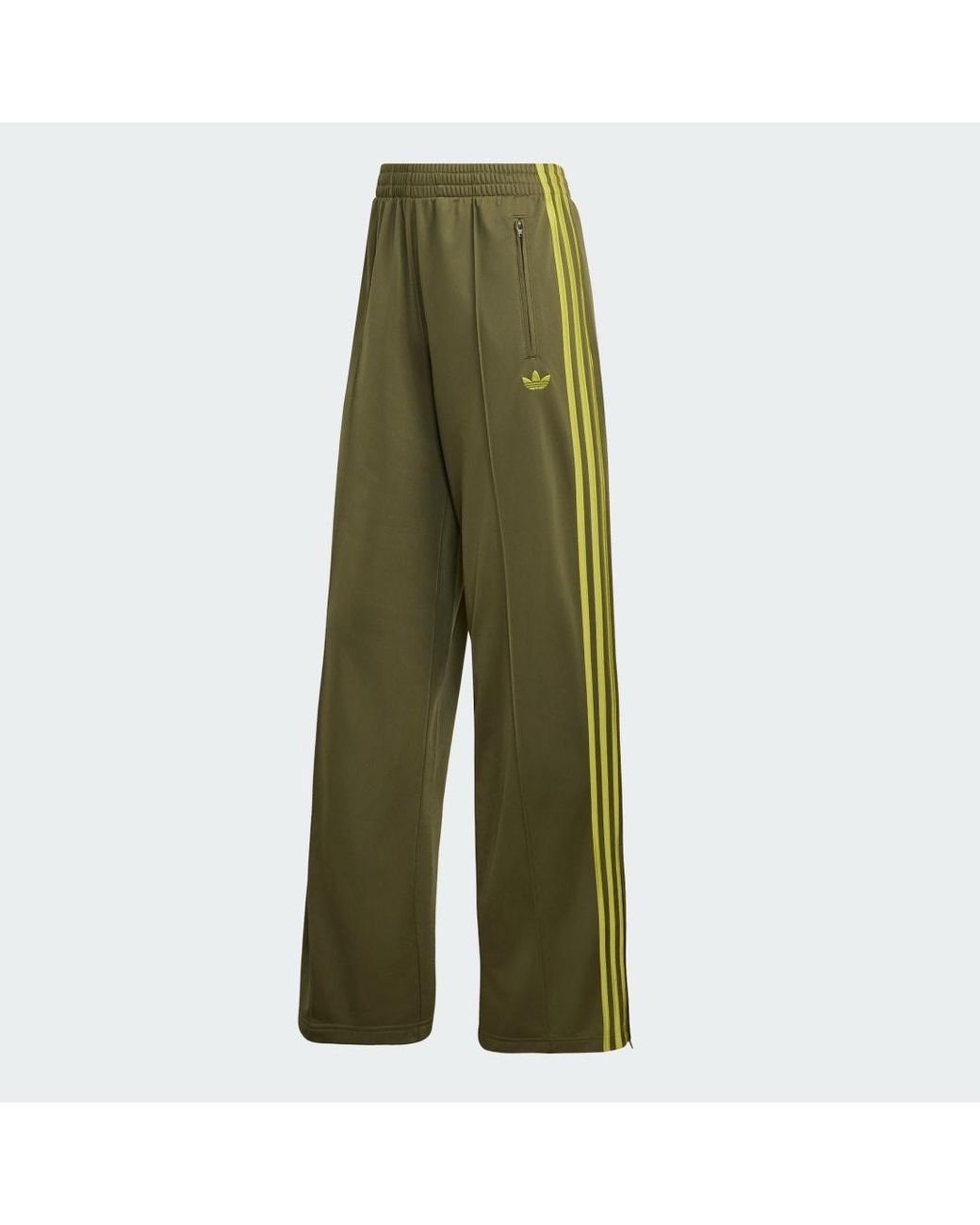 Adidas Green Firebird Loose Track Tracksuit Bottoms