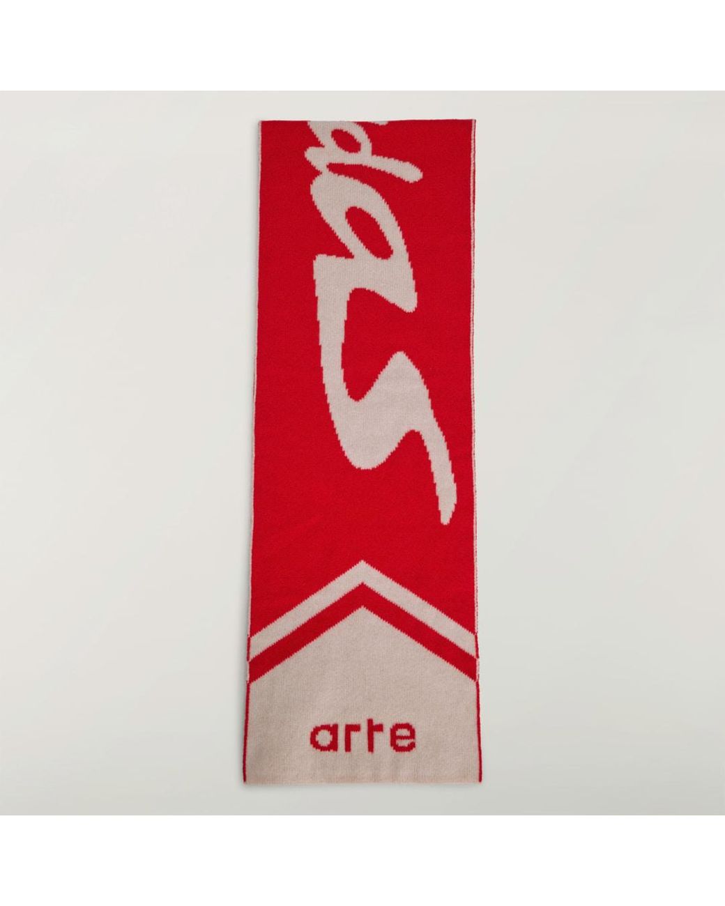 Adidas Red X Arte Antwerp Merino Wool Scarf