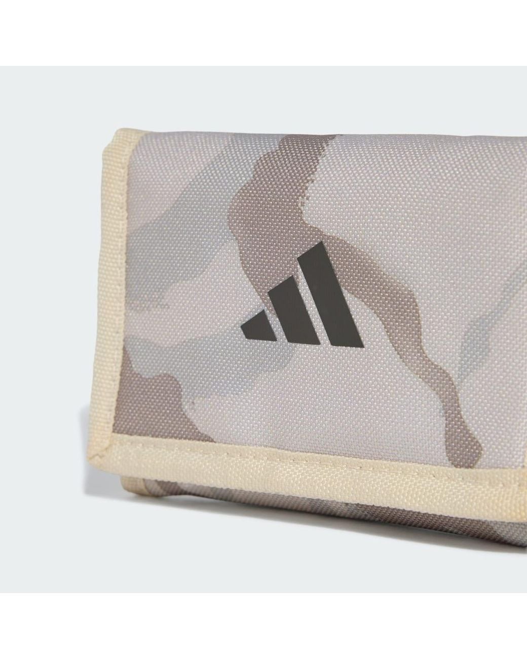Adidas White Camo Graphic Wallet