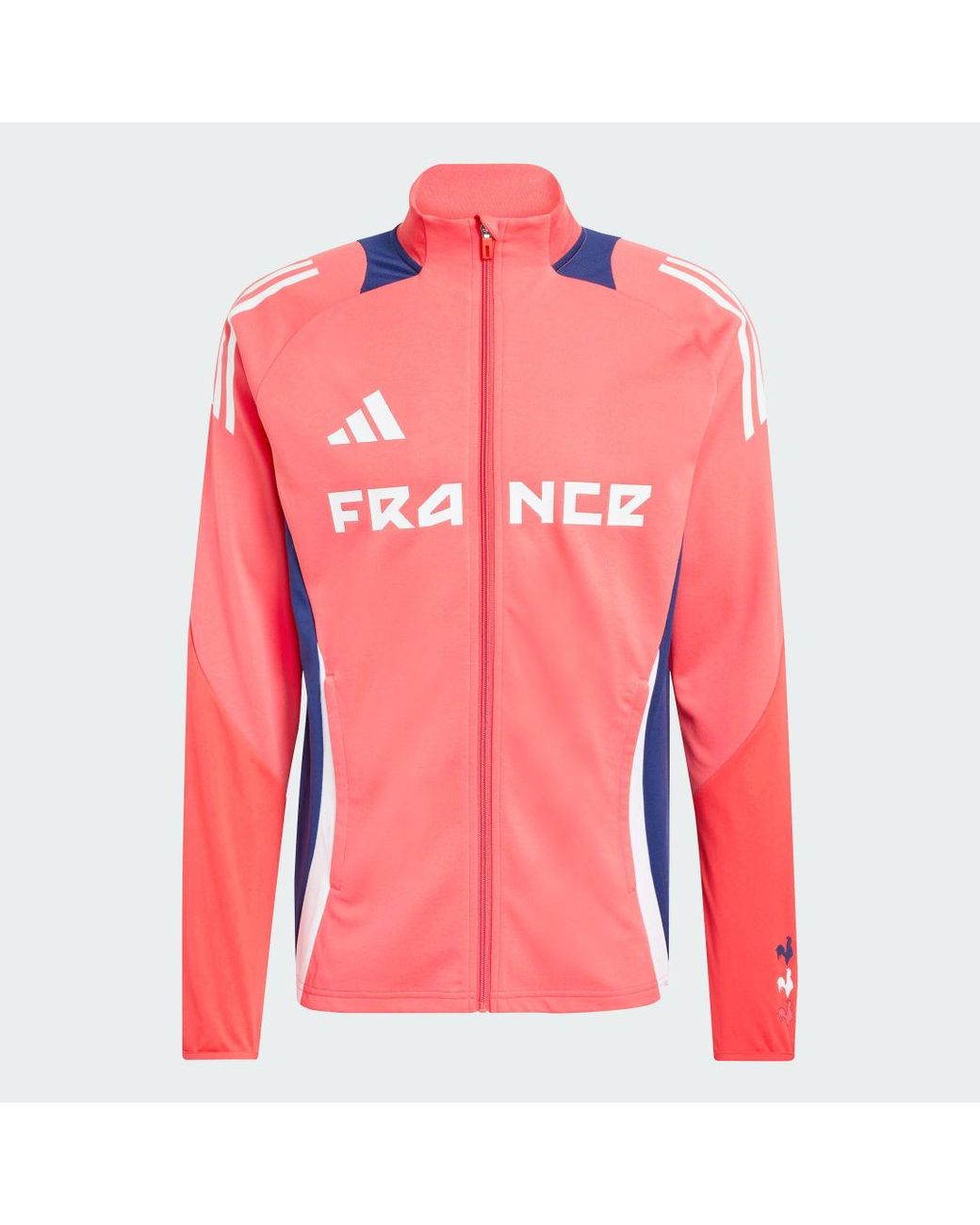 Adidas Red France Training Track Top for men