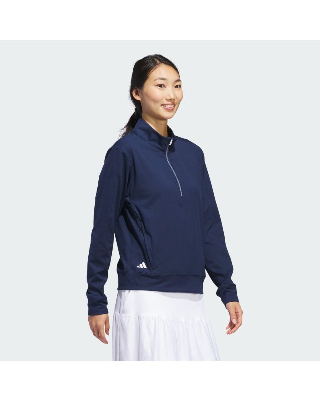 Adidas Blue Ultimate365 Half-zip Layering Top