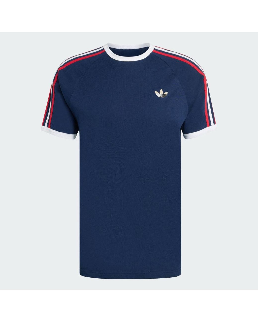 Adidas 3-Streifen T-Shirt in Blue für Herren
