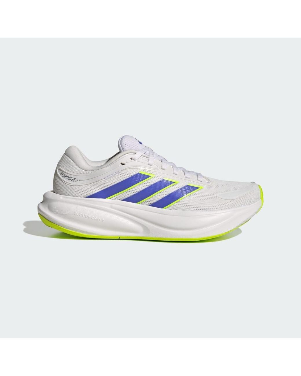 Adidas White Response 2 Running Shoes