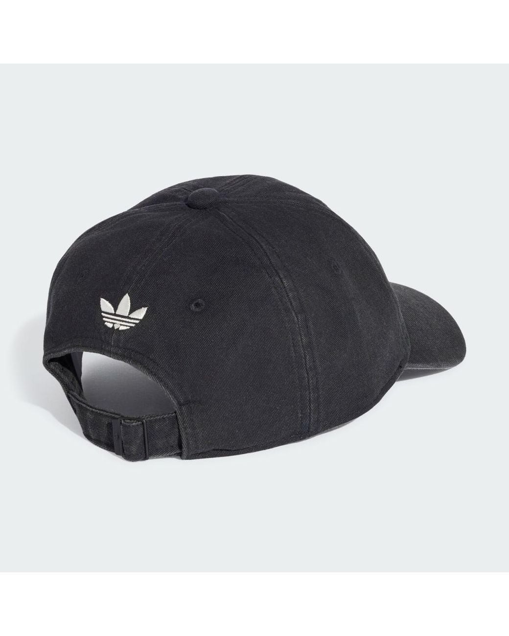 Adidas Blue Washed Twill Dad Baseball Cap