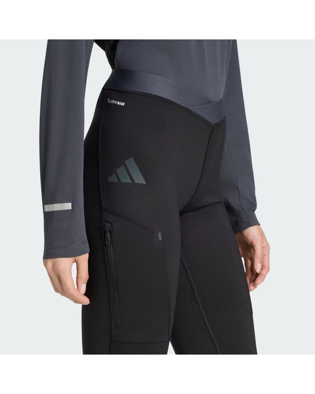 Adidas Black Terrex Xperior Brushed Leggings