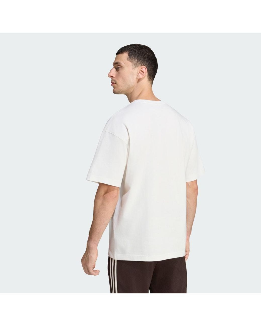 Adidas White Golden Cities T-Shirt for men