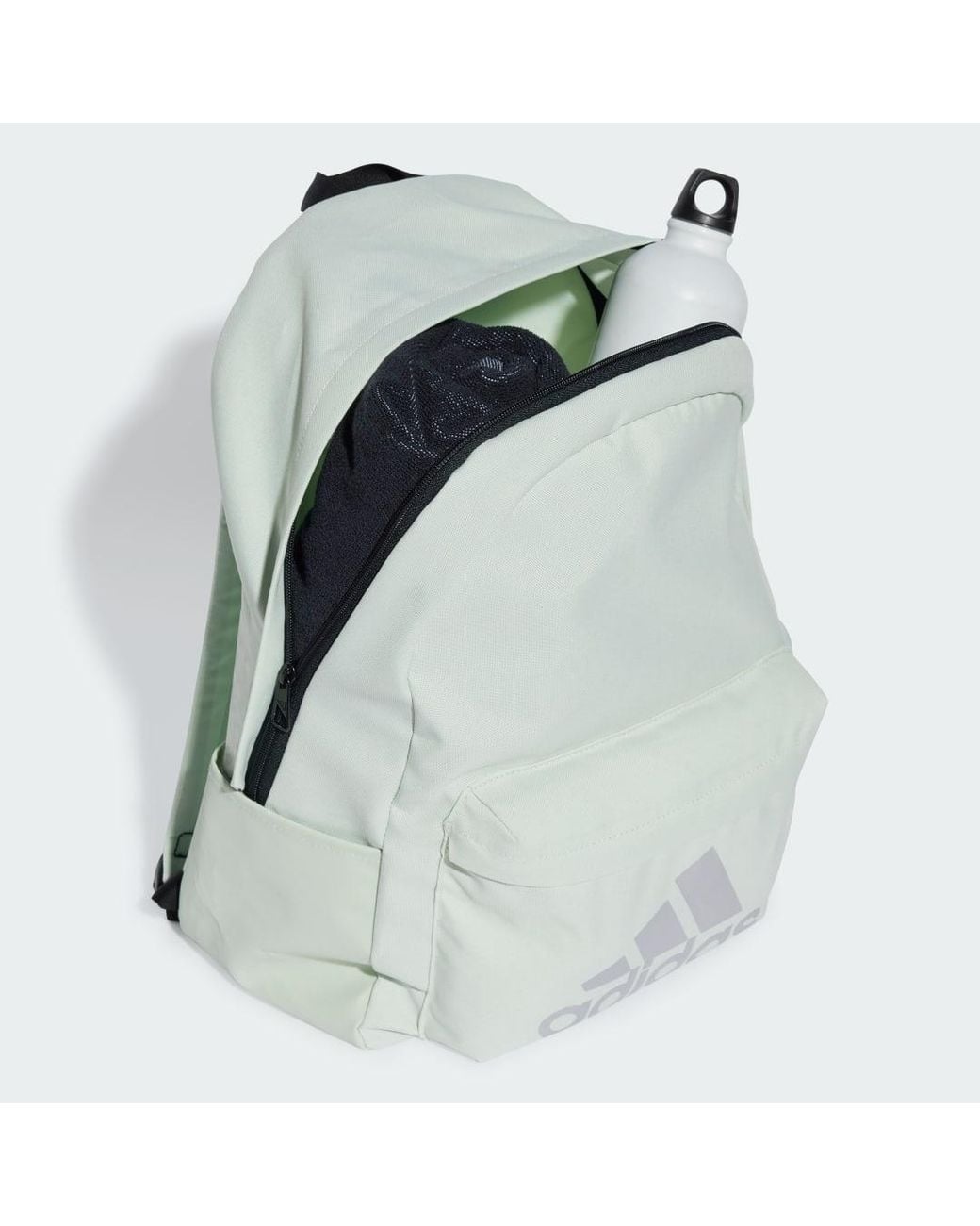 Adidas Green Classic Badge Of Sport Backpack