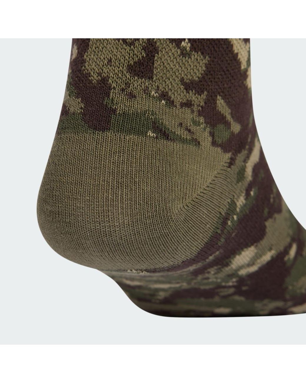 Adidas Originals Green Camo Crew Sock 2 Pairs