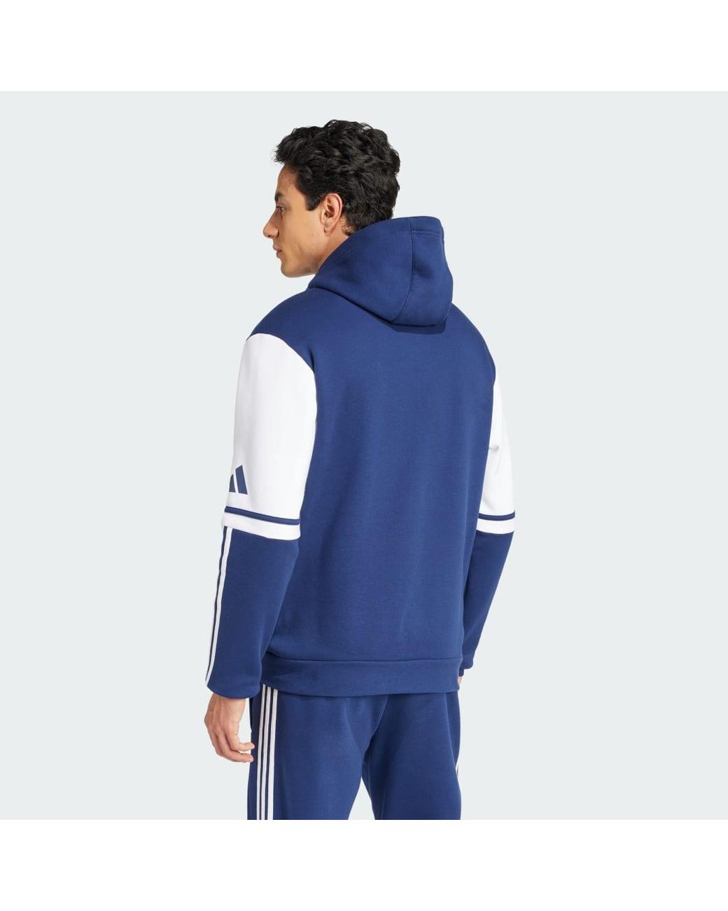 Adidas Blue Squadra 25 Sweat Hoodie for men