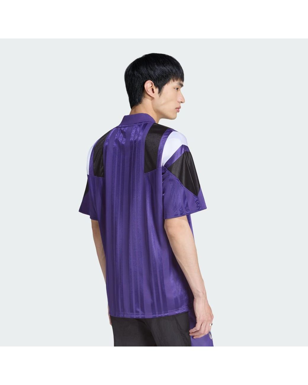Adidas Purple Real Madrid Eqt Jersey