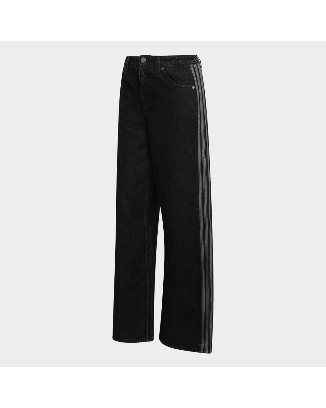 Adidas Black Firebirdtrack Pant Denim