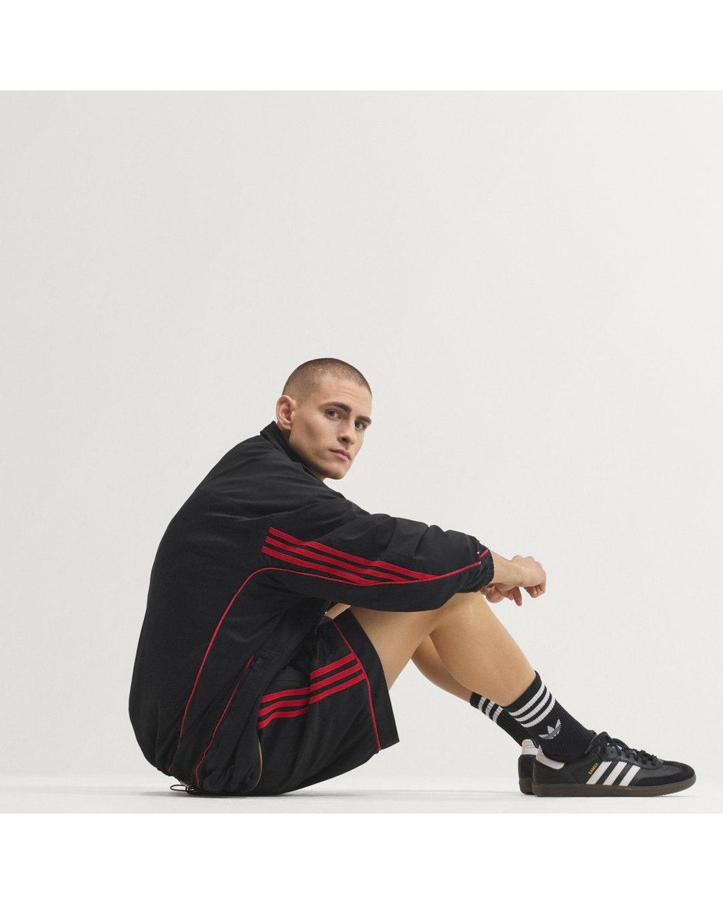 Adidas Originals Black 98 Shorts for men