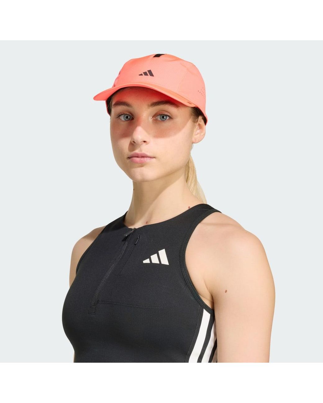Adidas Pink Runningxadizero Lightweight Climacool Cap