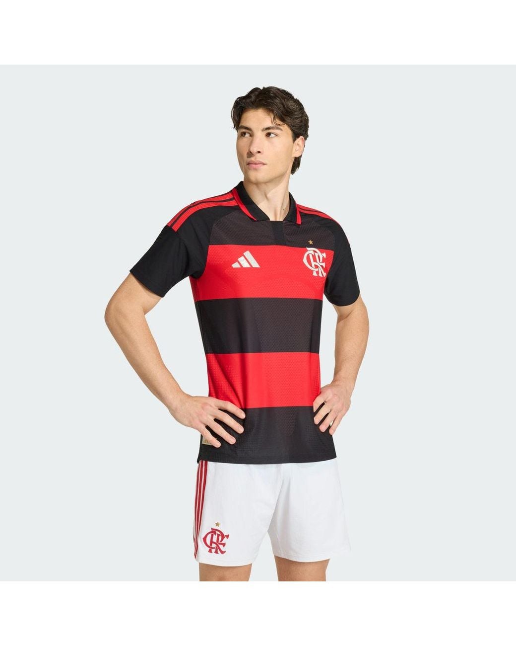 Adidas Red Cr Flamengo 2026 Home Authentic Jersey for men