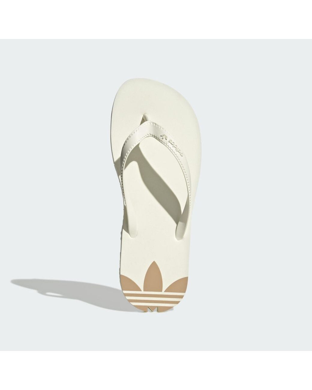 Adidas White Adi Sun Thongs