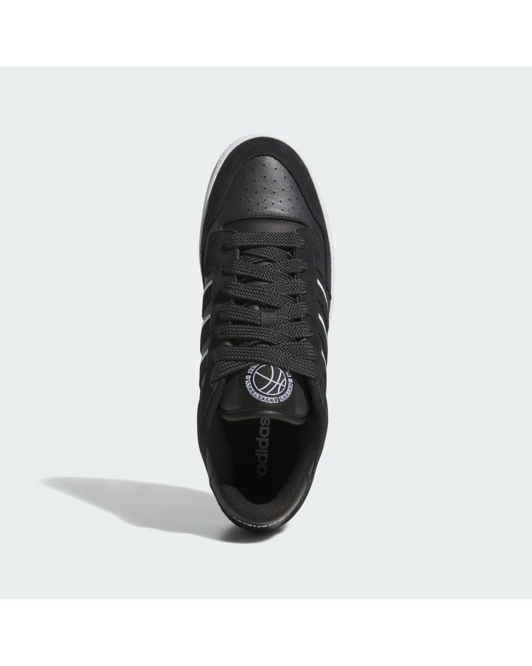 Adidas Black Rapid Court Low Shoes