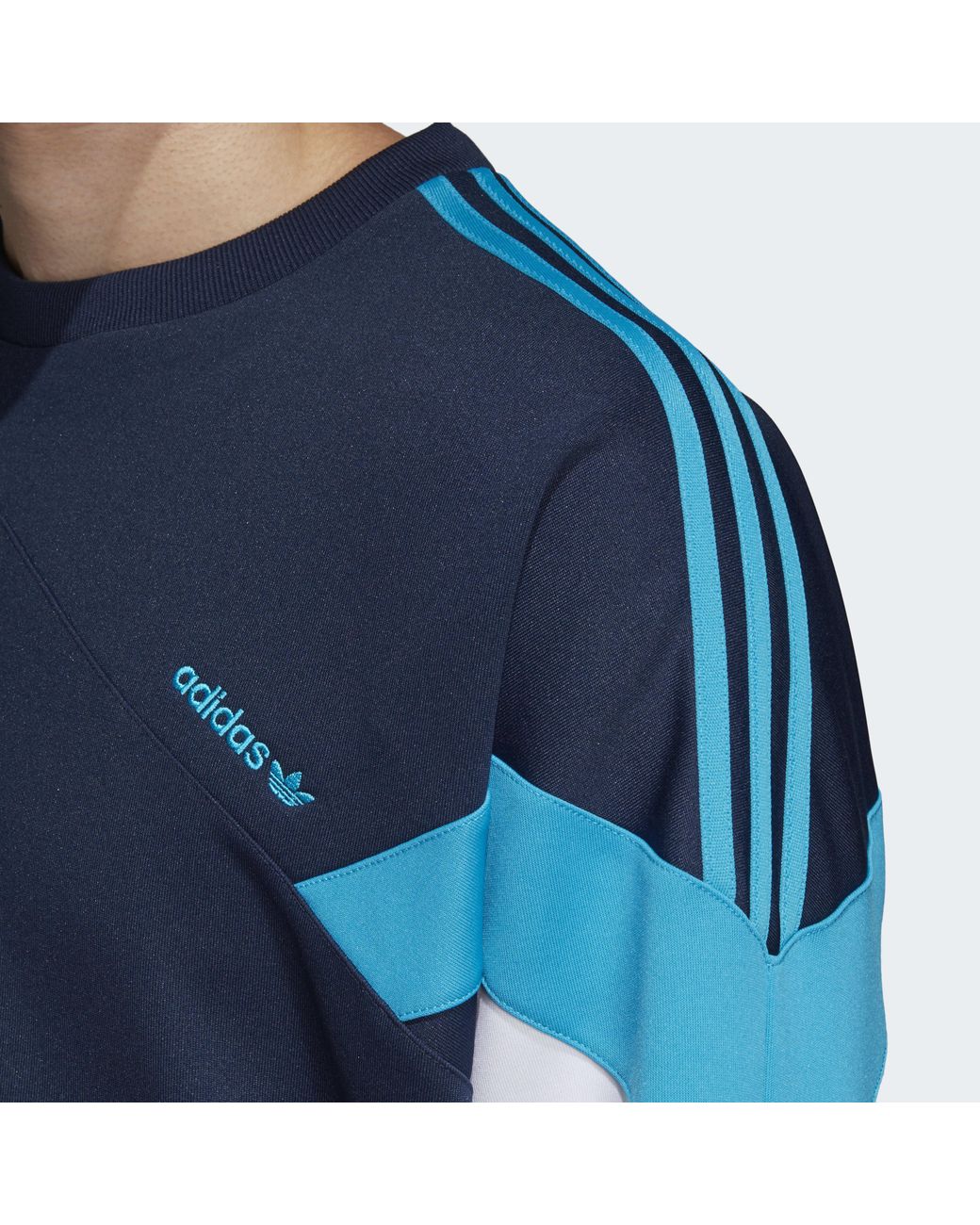 adidas Palmeston Sweatshirt in Blau für Herren | Lyst DE