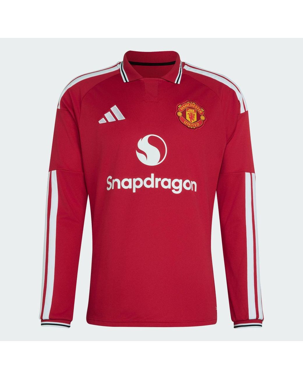 Adidas Red Manchester United 26/27 Home Jersey Long Sleeve for men