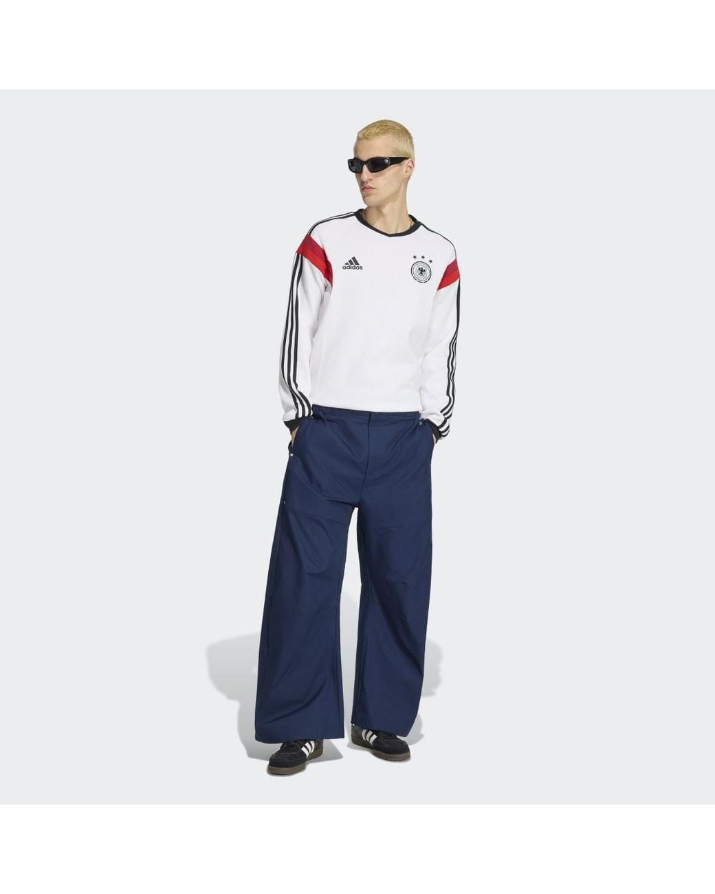 Adidas Gray Germany Crew 2014 Sweatshirt