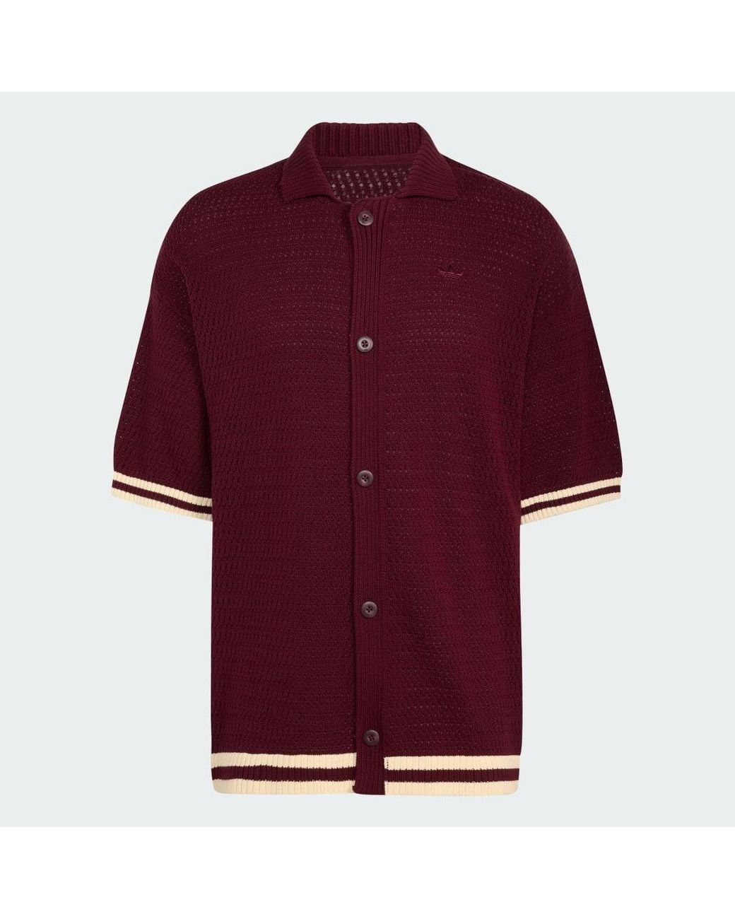 Adidas Purple Crochet Jersey for men