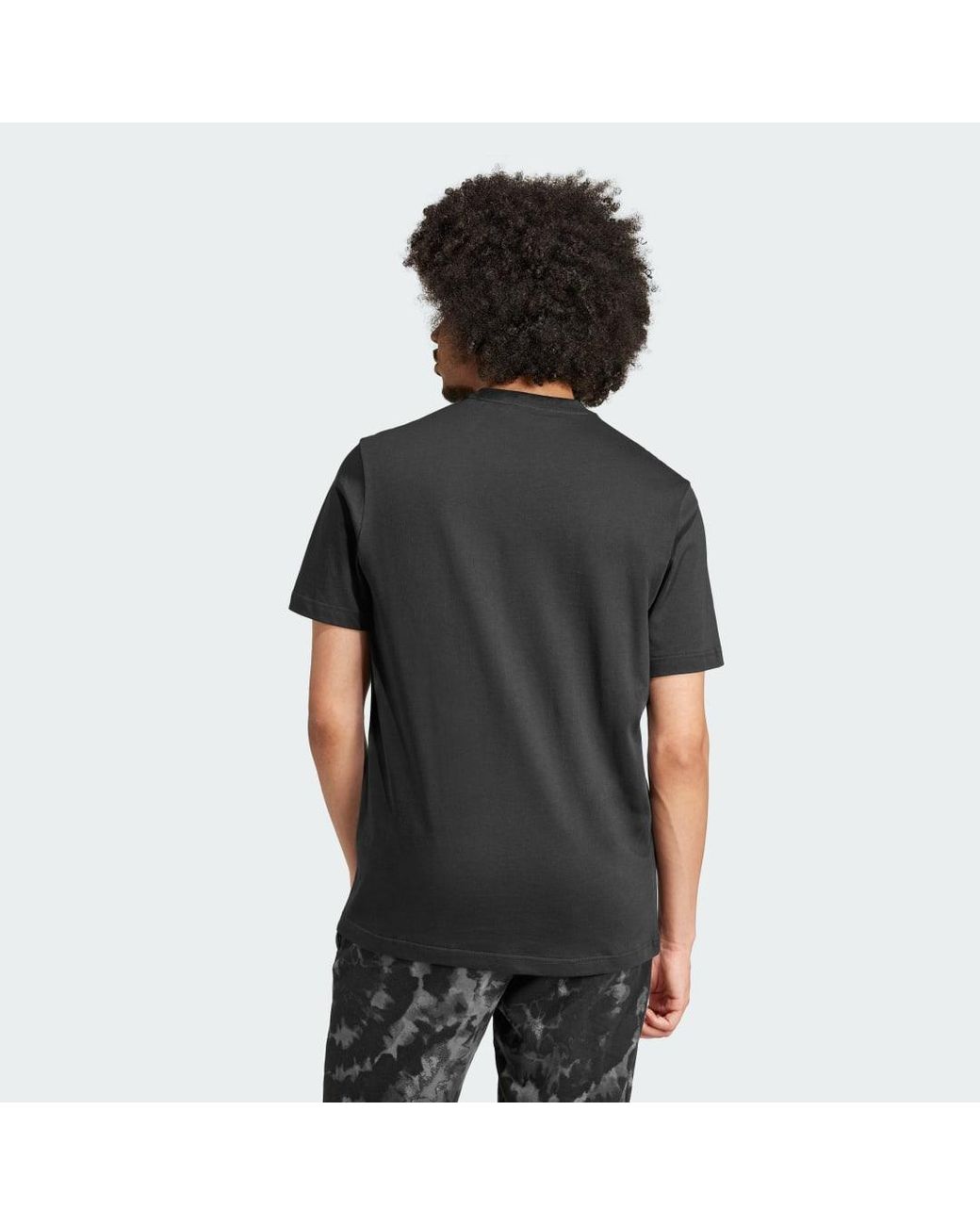 Adidas Black Camo Label Tee for men