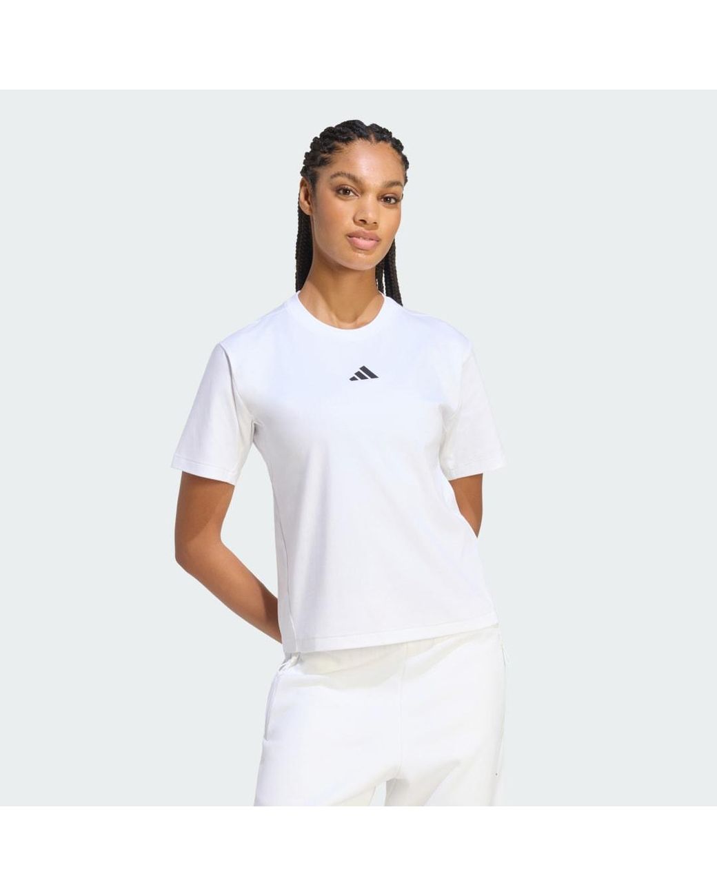 Adidas White Lifestyle Z. N.E. Tee Kf6363