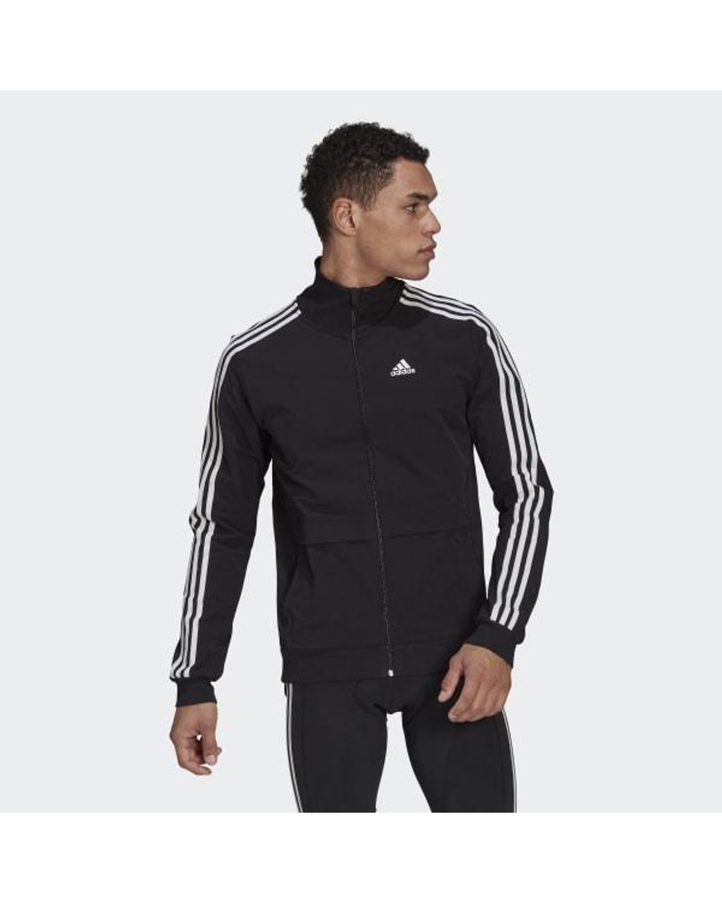 adidas Synthetic The Trackstand Cycling Track Top in Black for Men - Lyst