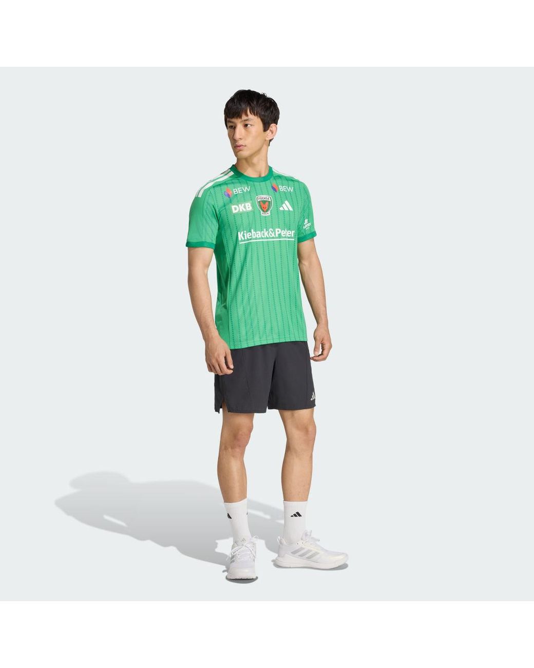 Adidas Green Fuechse Berlin Match Jersey Home for men