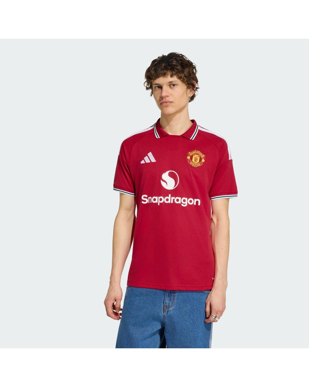 Adidas Red Manchester United 26/27 Home Jersey for men