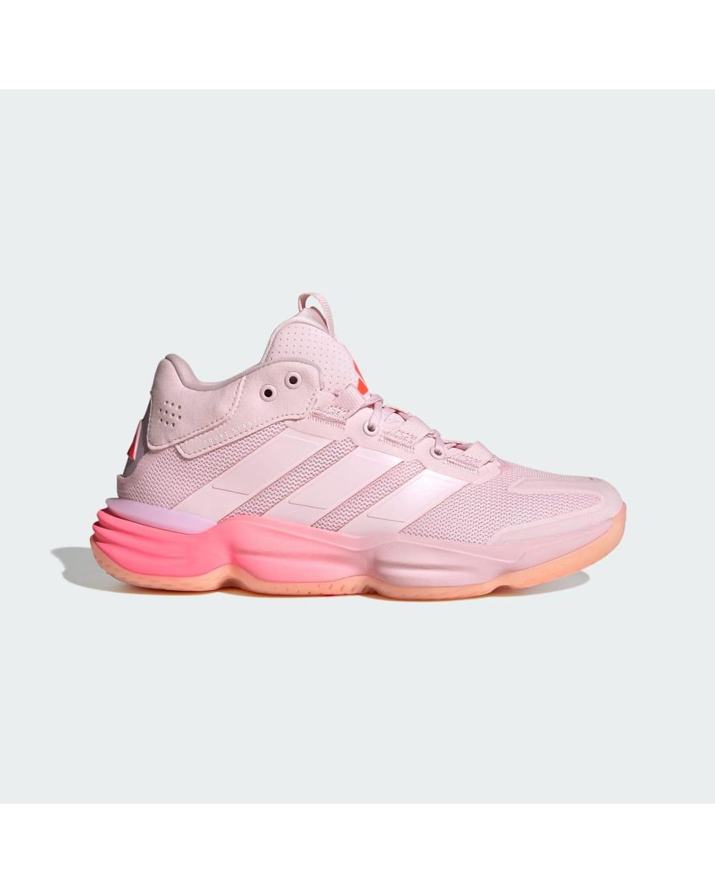Adidas Pink Court Stabil Indoor Shoes