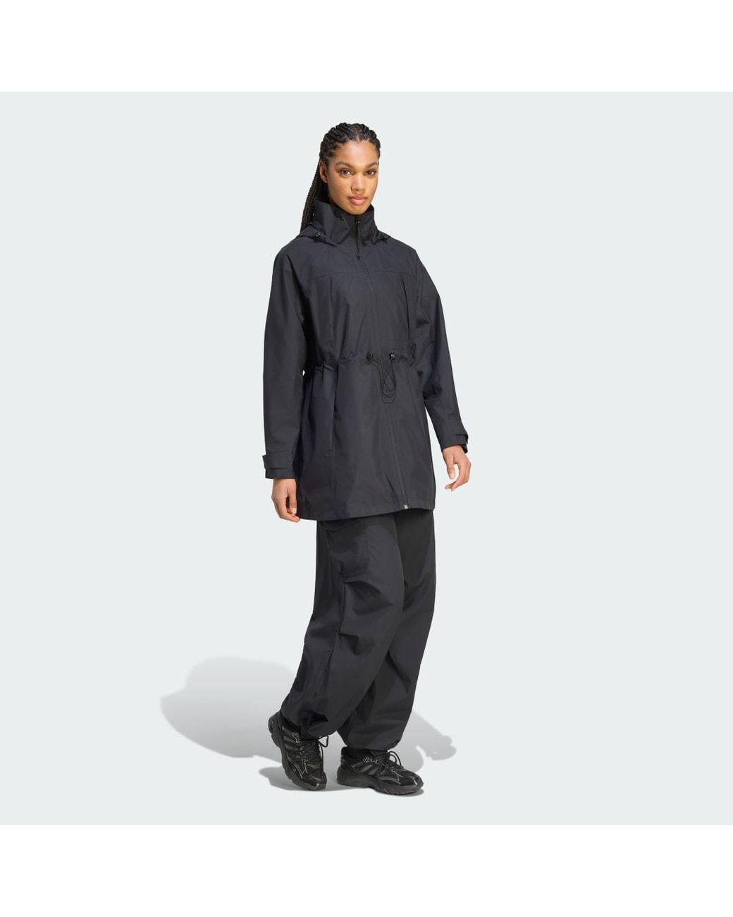 Adidas Originals Blue City Rain Parka