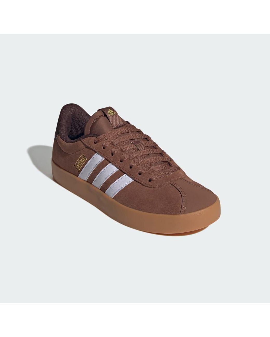 Adidas Brown Vl Court 3.0 Shoes