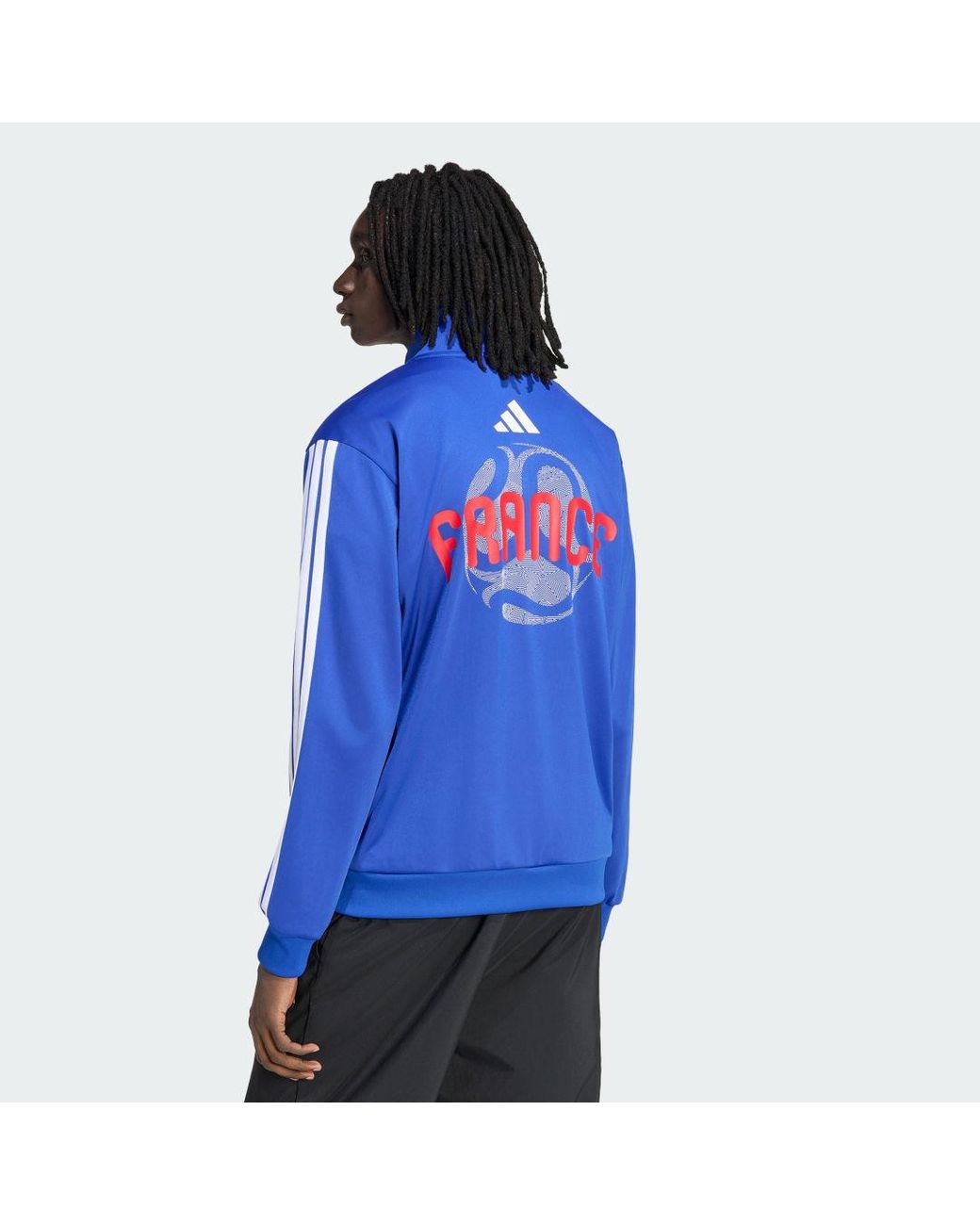Adidas Blue Fifa World Cup 26 France Track Top for men