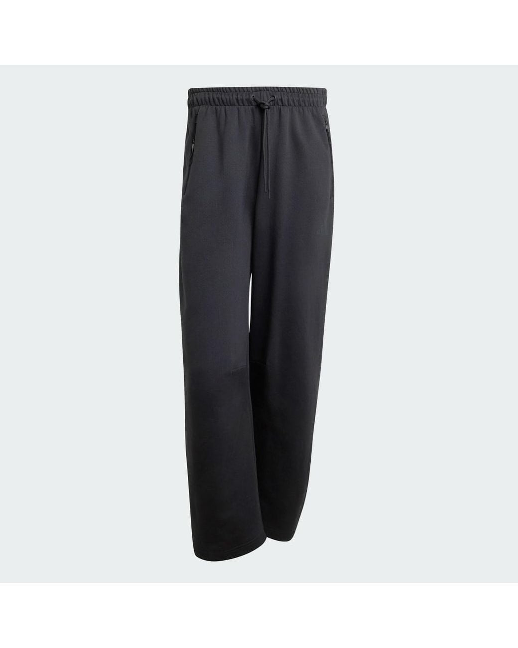 Adidas Black Z.N.E. Open Hem Pant for men