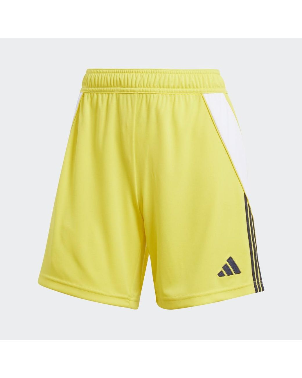 Adidas Yellow Tiro 24 Shorts