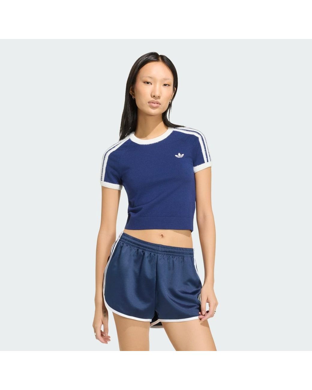 Adidas Originals Blue Knitted Tee