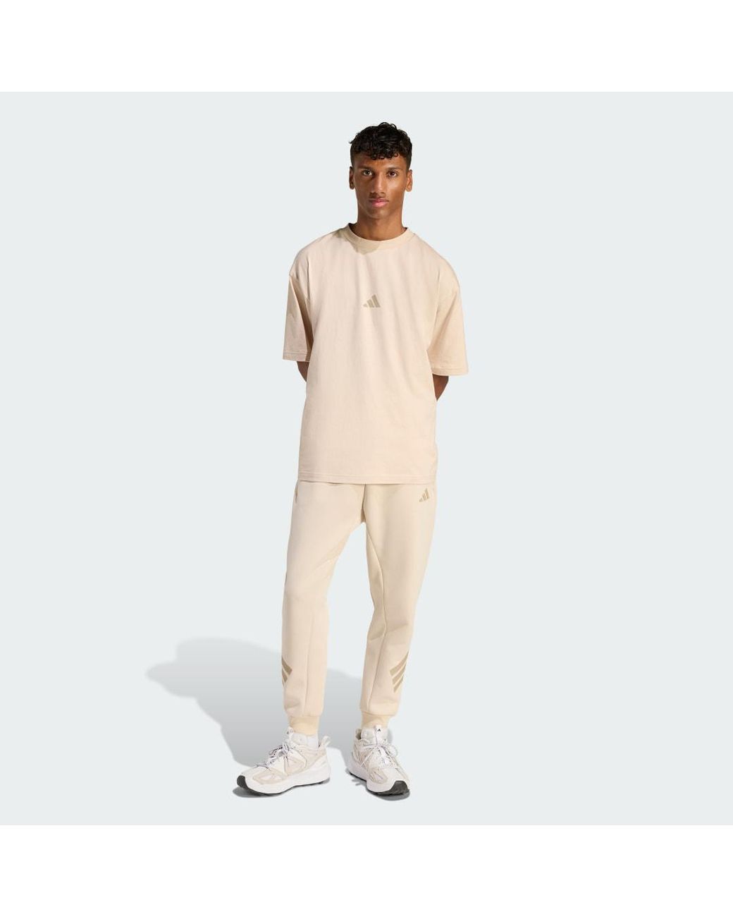 Adidas Natural Future Icons 3-Stripes Pants for men