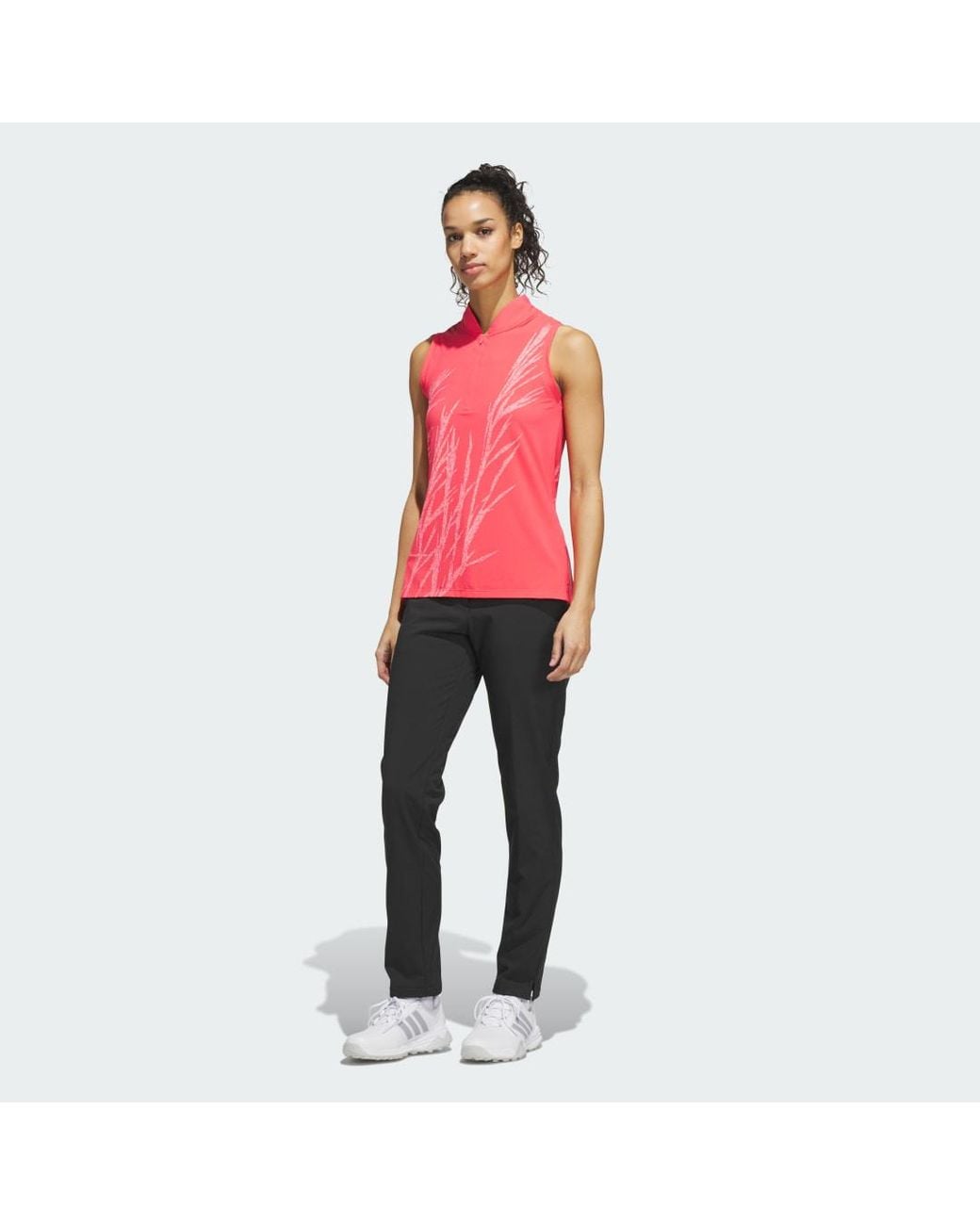 Adidas Red Ultimate365 Tour Cool Feeling Fescue Polo Shirt