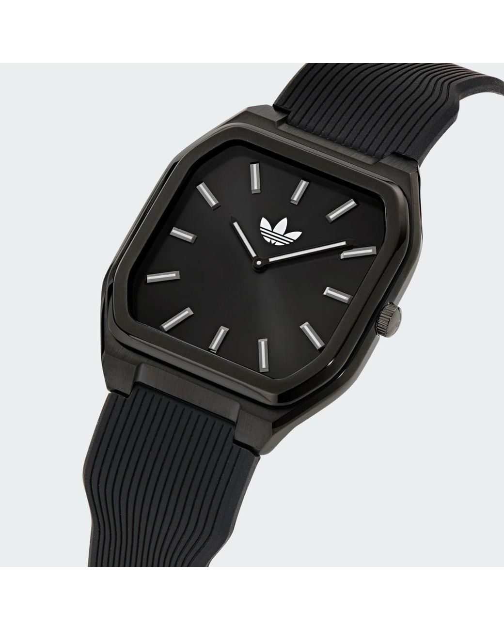 Adidas Black City Tech Square Ps Watch
