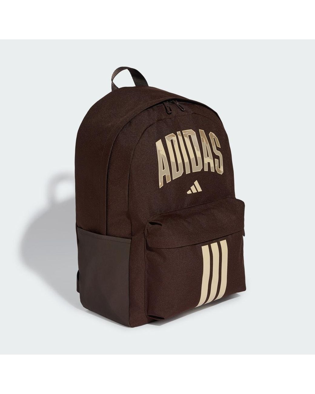 Adidas Brown Camo Graphic Backpack