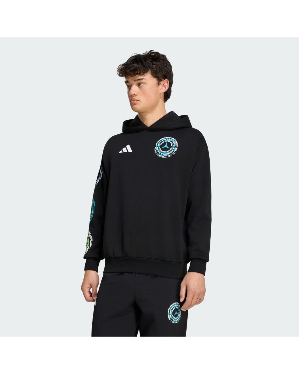 Adidas Black Mercedes