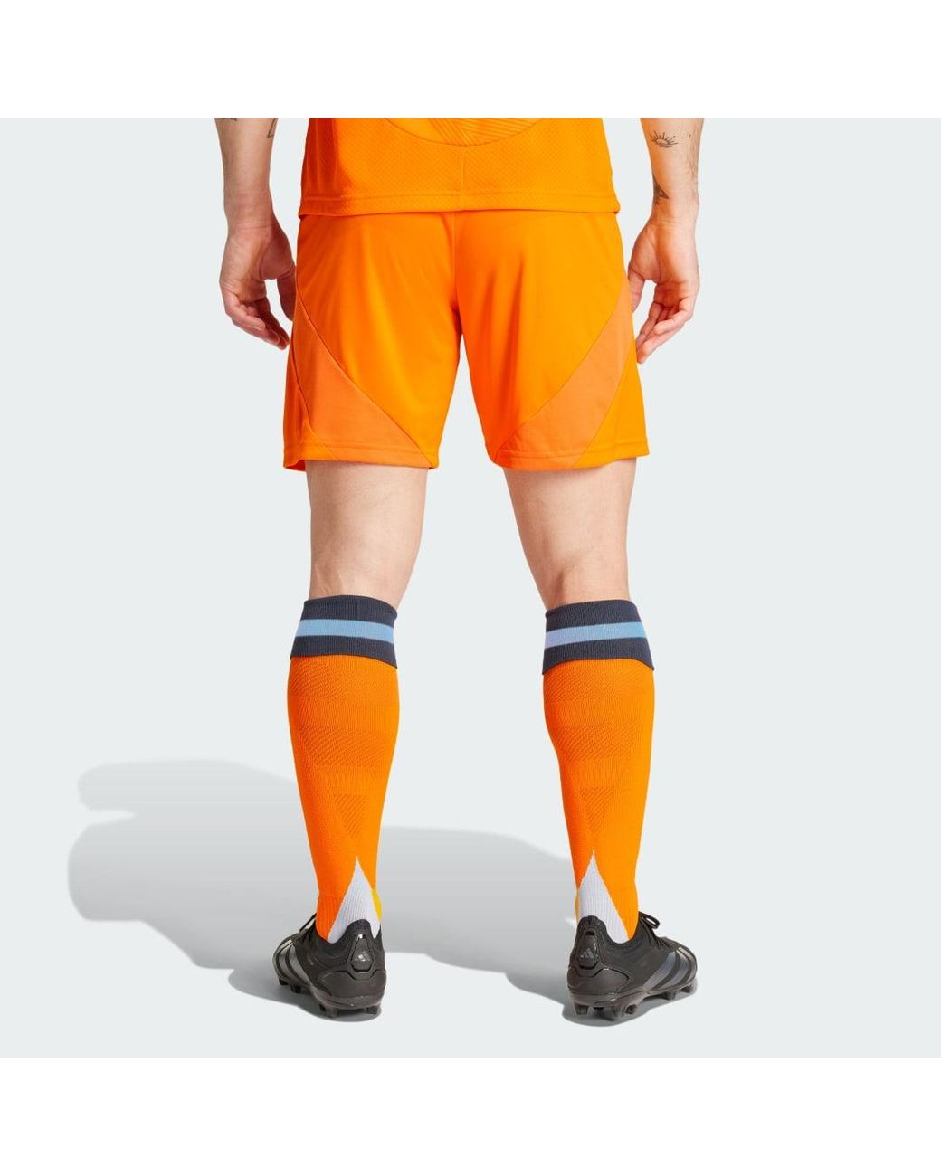 Adidas Orange Real Madrid 24/25 Away Shorts for men